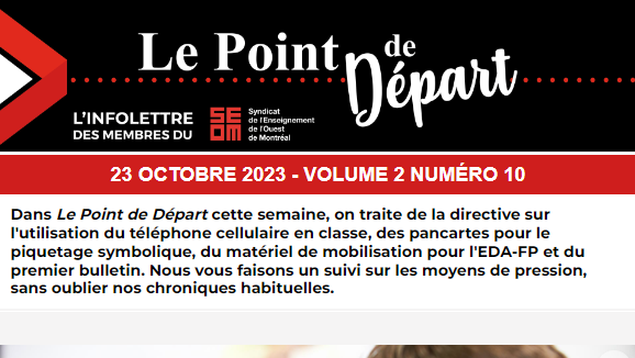 Le Point de Départ Vol. 2, No. 10