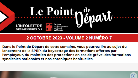 Le Point de Départ Vol. 2, No. 7