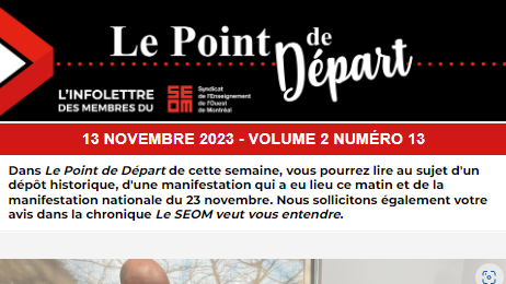 Le Point de Départ Vol. 2, No. 13
