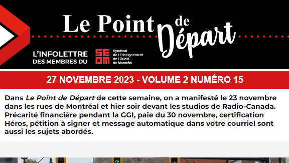 Le Point de Départ Vol. 2, No. 15