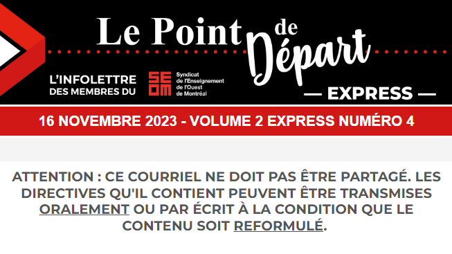 Le Point de Départ Vol. 2, Express No 5