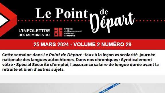 Le Point de Départ Vol. 2, No. 29