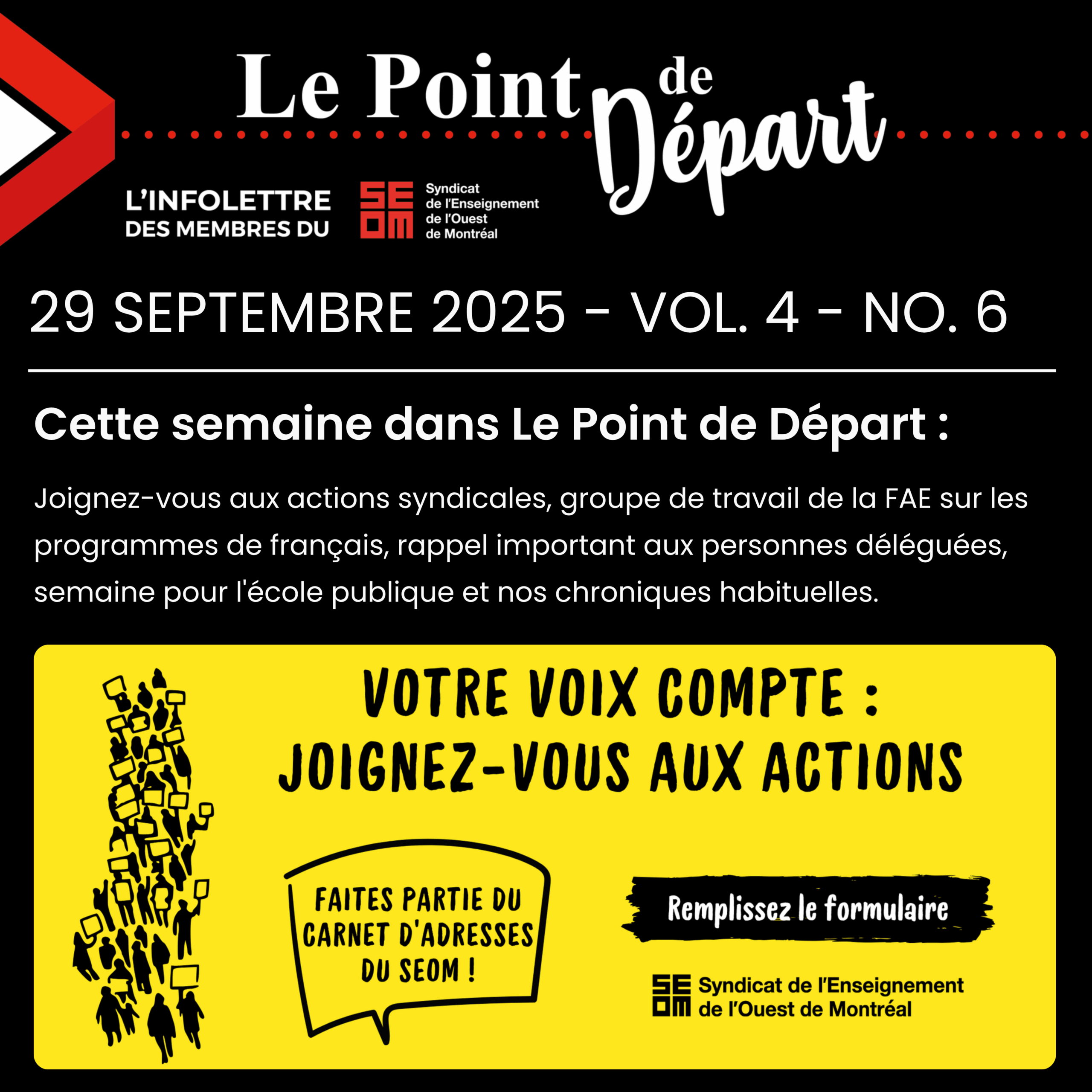 Le Point de Départ Vol. 4, No. 6